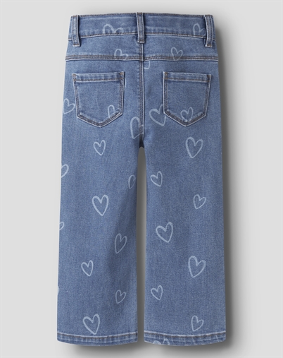 Name it - NMFRose Wide Jeans - Medium Blue Denim